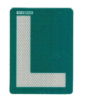 Placa L de conductor novel